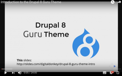 Screenshot of screencast.